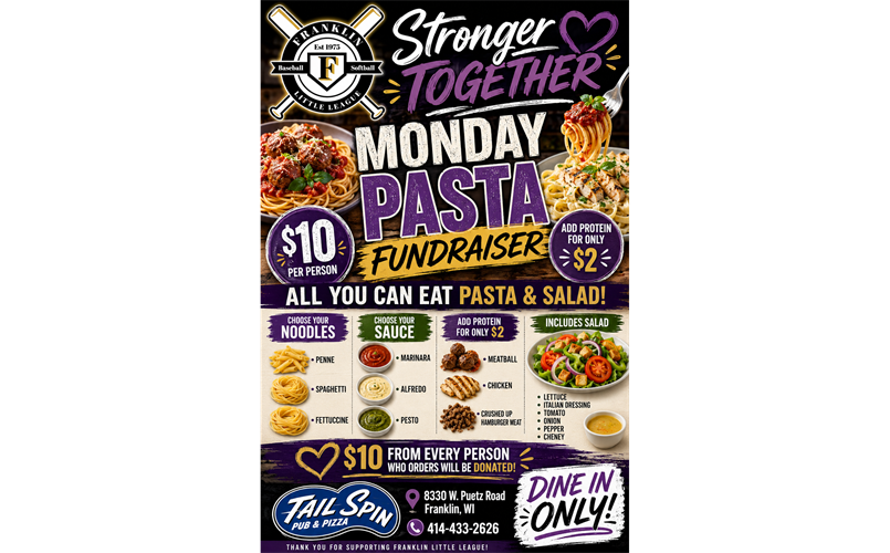 Tailspin Pasta Night